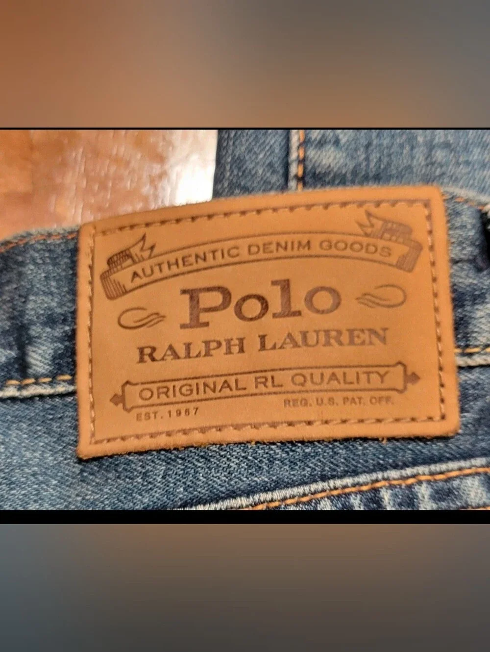 Polo by Ralph Lauren Medium Blue Bootcut Jeans